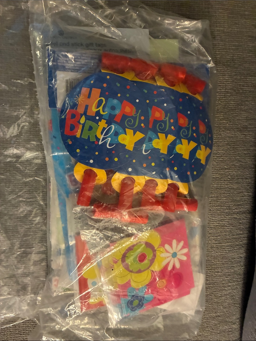 Party Blowouts and supplies - Blue & Red Party Supplies